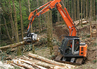 上井出地区森林環境保全事業